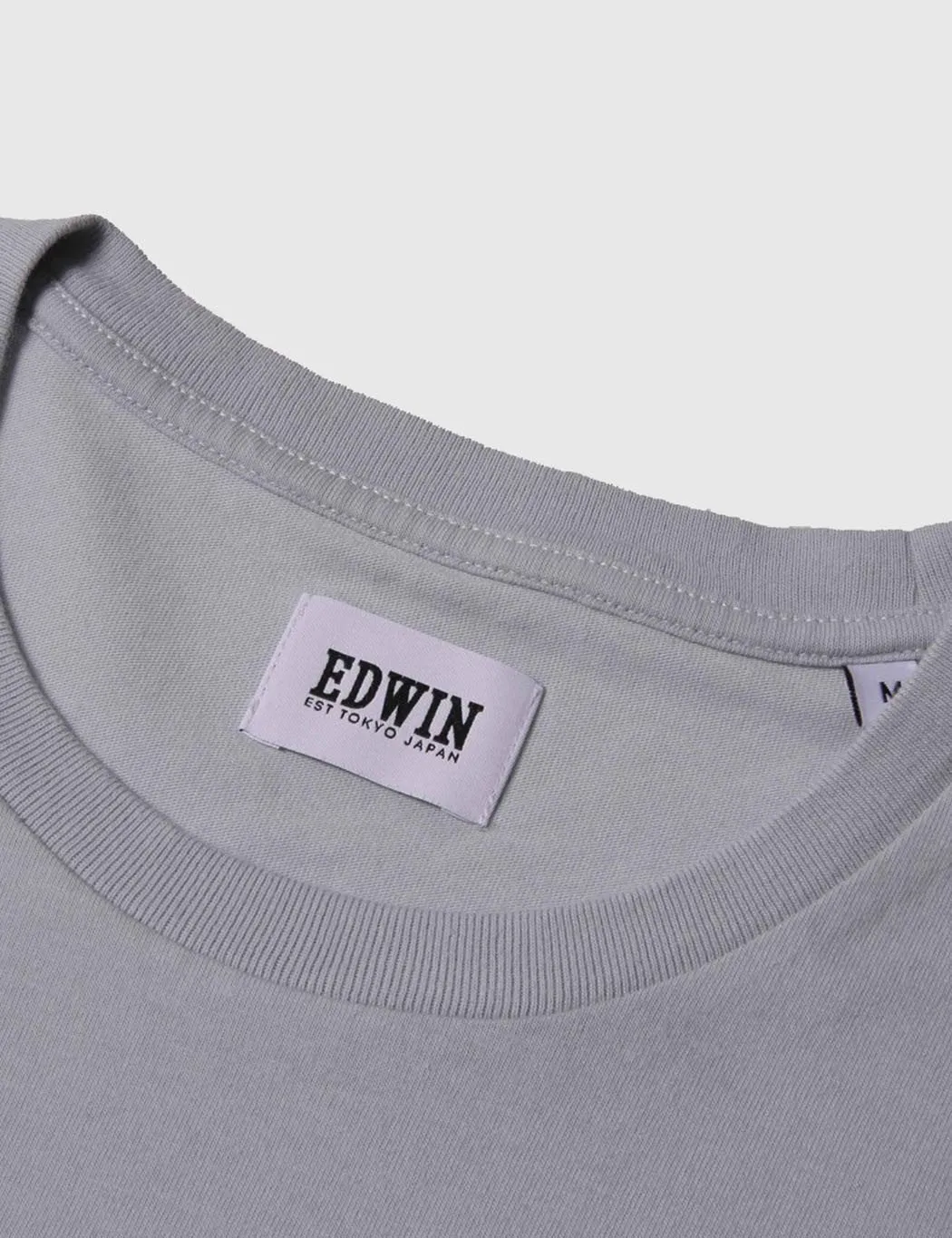 Edwin Pocket T-shirt - Ciel Clair Blue