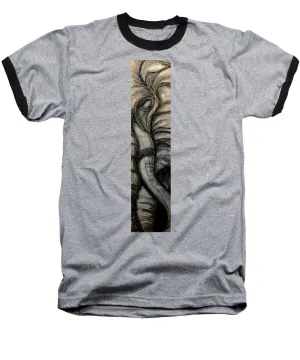 Elephant Half - Baseball T-Shirt