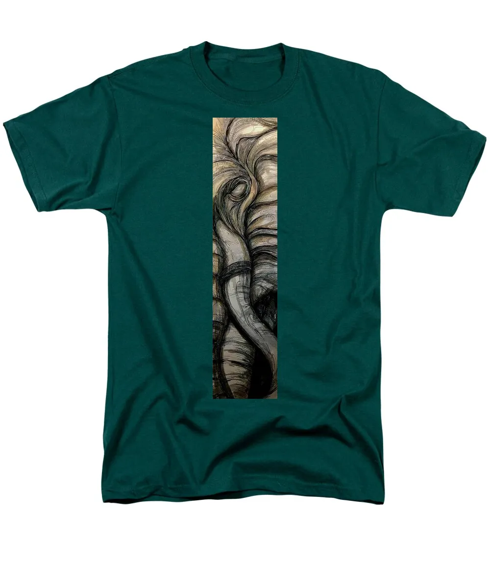 Elephant Half - Men's T-Shirt  (Regular Fit)