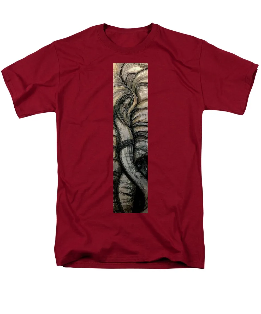 Elephant Half - Men's T-Shirt  (Regular Fit)