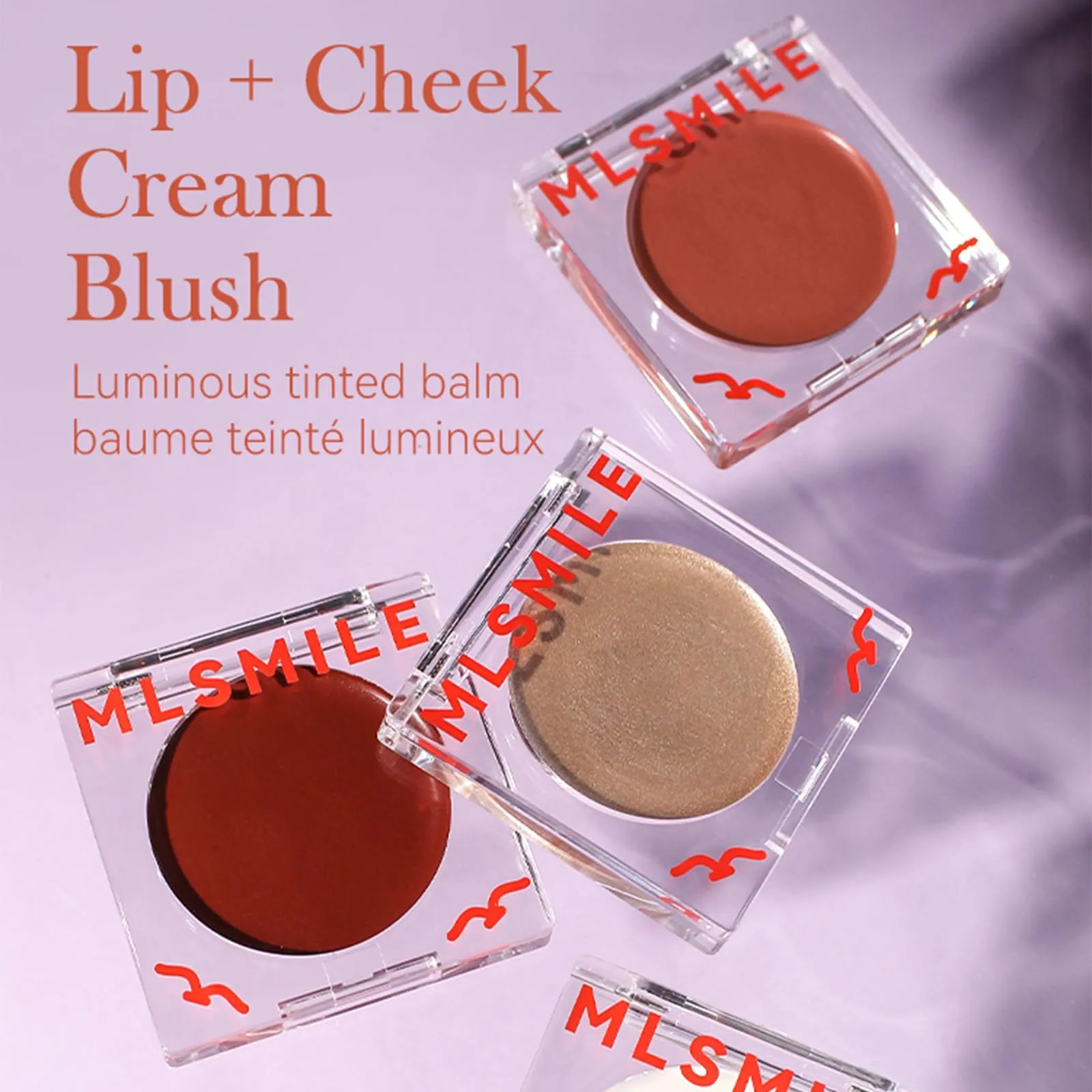 Erinde Cream to Gel Blush for Cheek and Lip Tint, Buildable & Blendable Ultra Pigmented Formula, Matte Dewy Finish, Multi-Purpose Cheek and Lip Cream Blusher, Natural Makeup for Glowing Skin, 03#