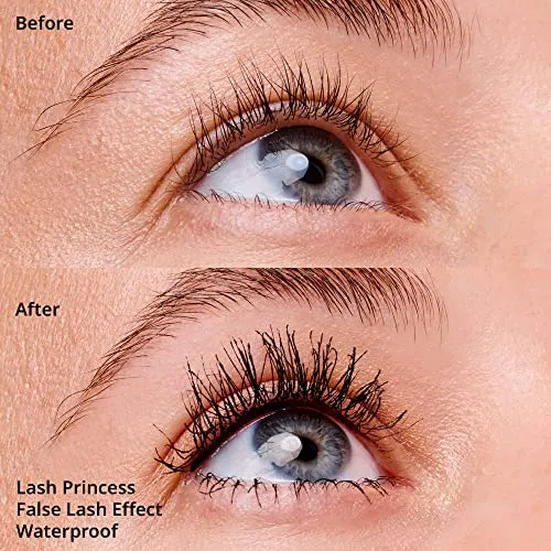 essence | Lash Princess False Lash Waterproof Mascara | Vegan & Cruelty Free | Free From Parabens & Microplastic Particles (Pack of 3)