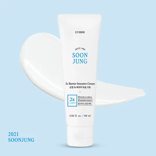 ETUDE HOUSE Soon Jung 2x Barrier Intensive Cream 60ml