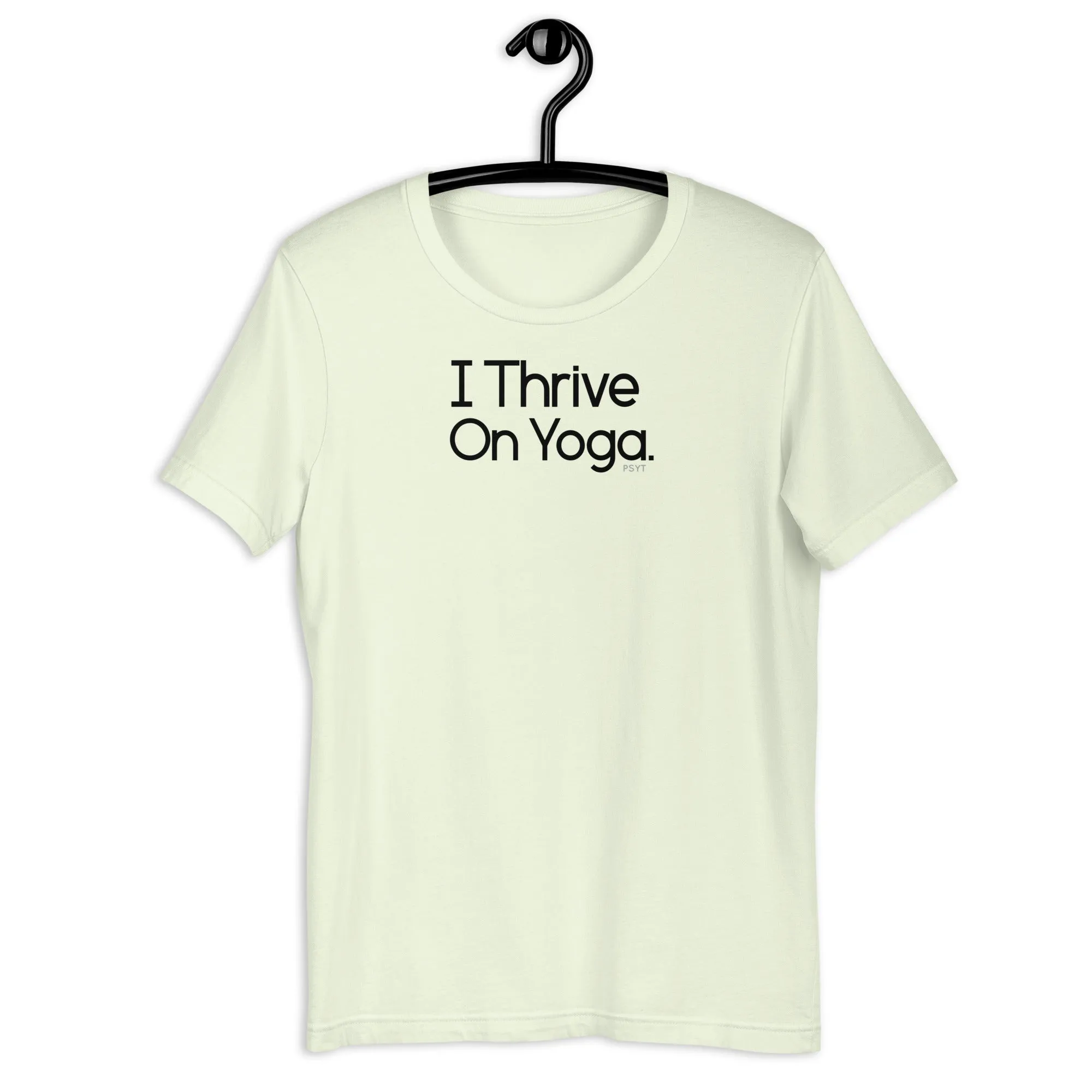 Fact: I Thrive On Yoga Light Color Shirt