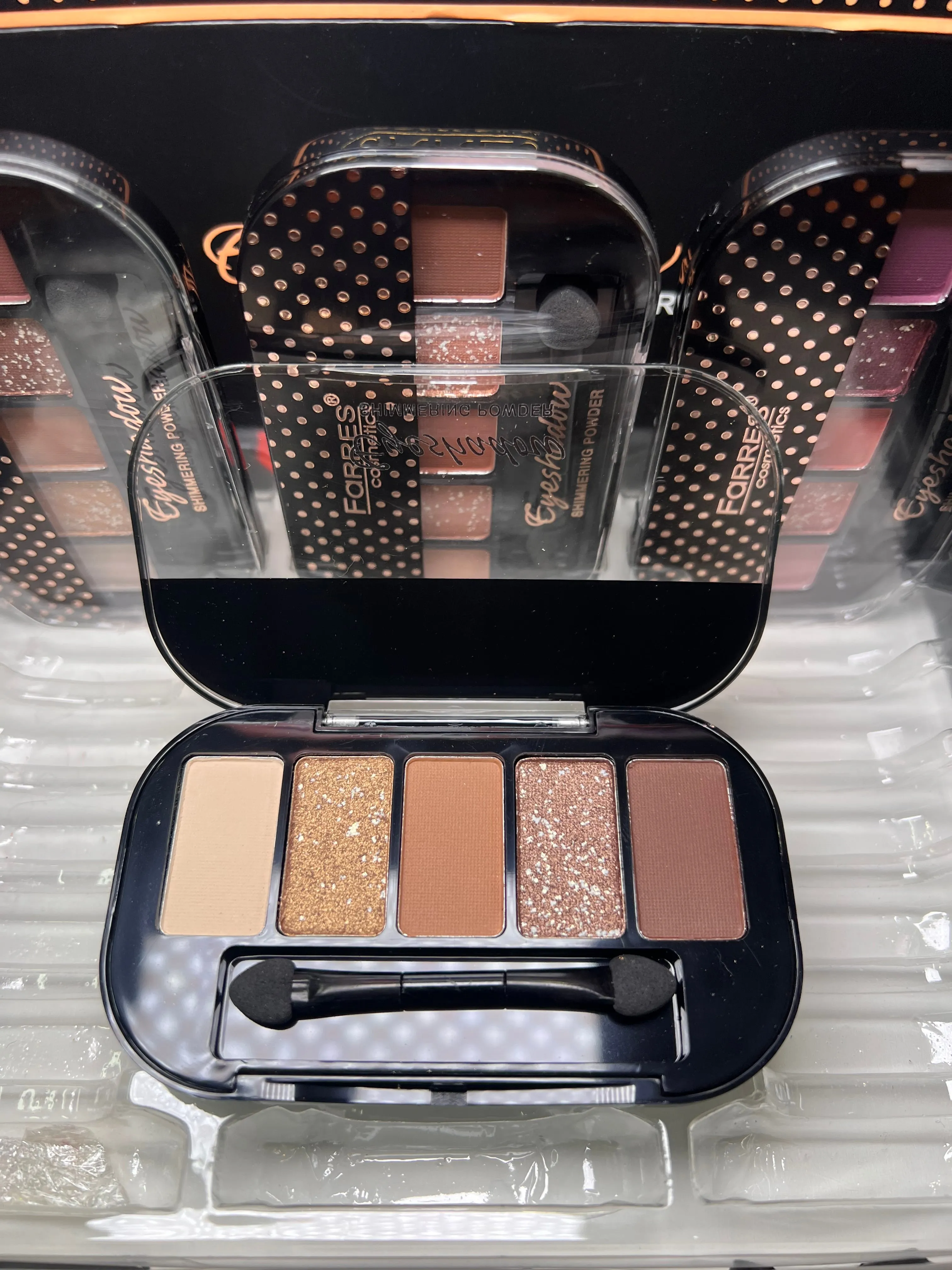 Farres Cosmetics Shimmer Eyeshadow Palette - Glittering Perfection