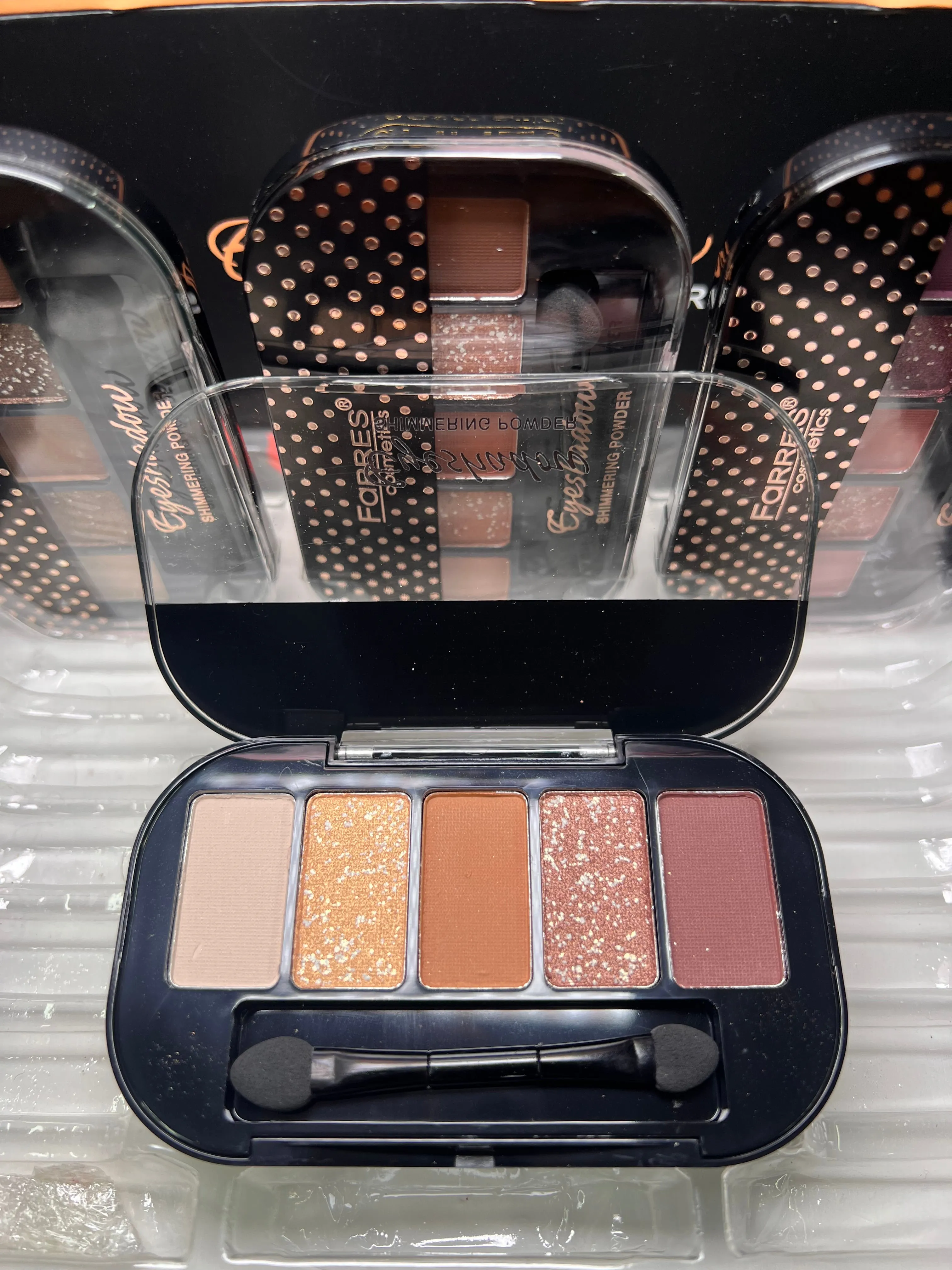 Farres Cosmetics Shimmer Eyeshadow Palette - Glittering Perfection