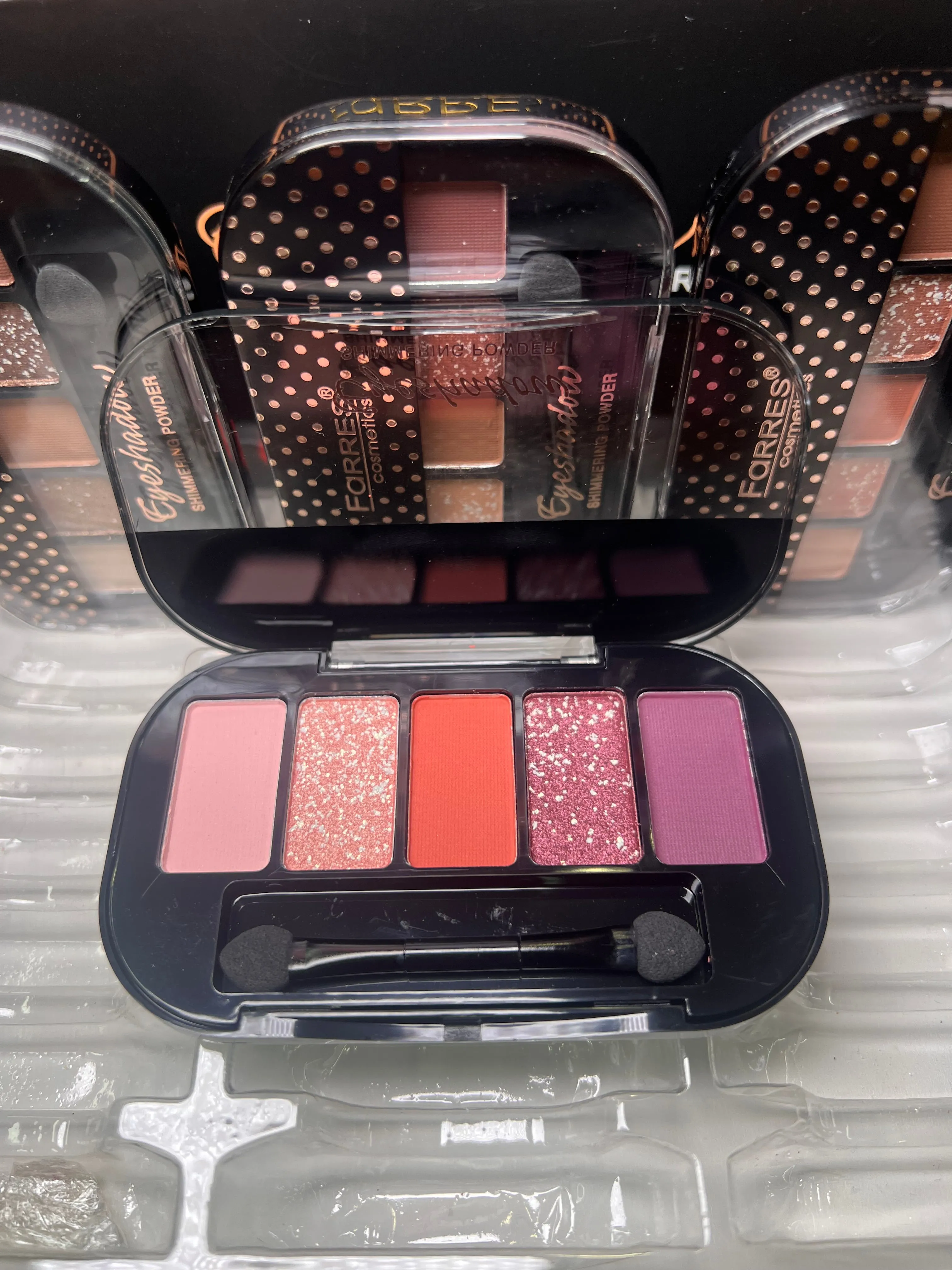 Farres Cosmetics Shimmer Eyeshadow Palette - Glittering Perfection