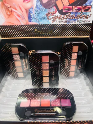 Farres Cosmetics Shimmer Eyeshadow Palette - Glittering Perfection