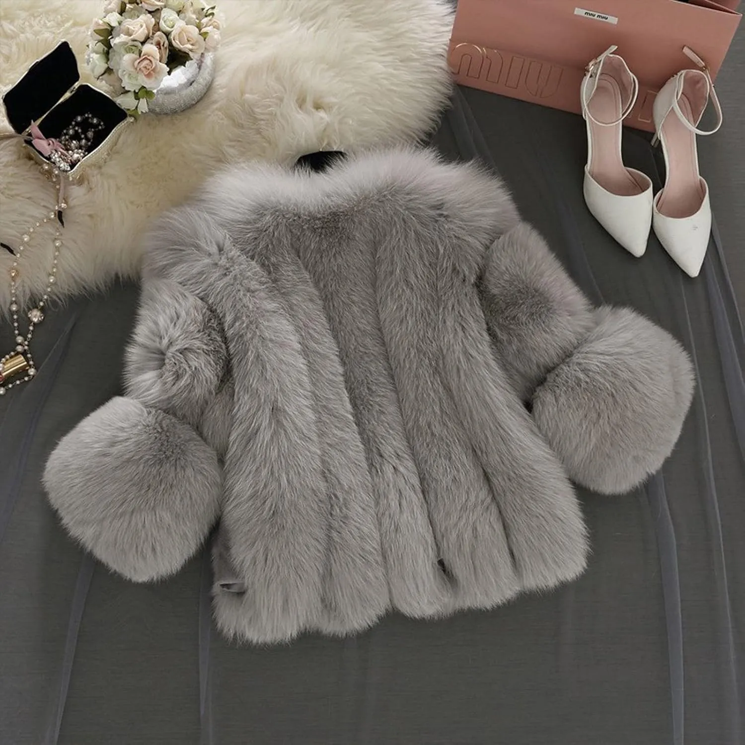 Febecool Coats For Women Fashion Button Cardigan Casual Jacket Heated Jackets Sweater Coat Button Slim Jacket