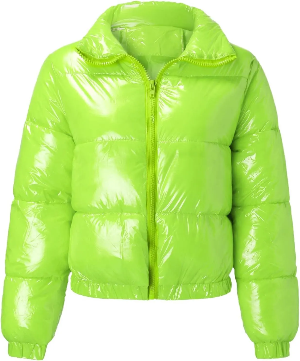 Febecool Winter Coats For Women Plus Size Button Cardigan Casual Jacket Heated Jackets Cotton-padded Coats Button Slim Jacket