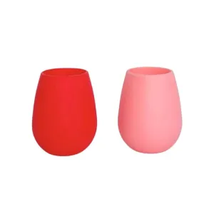 Fegg Tumblers (Pack of 2) - Cherry   Blush