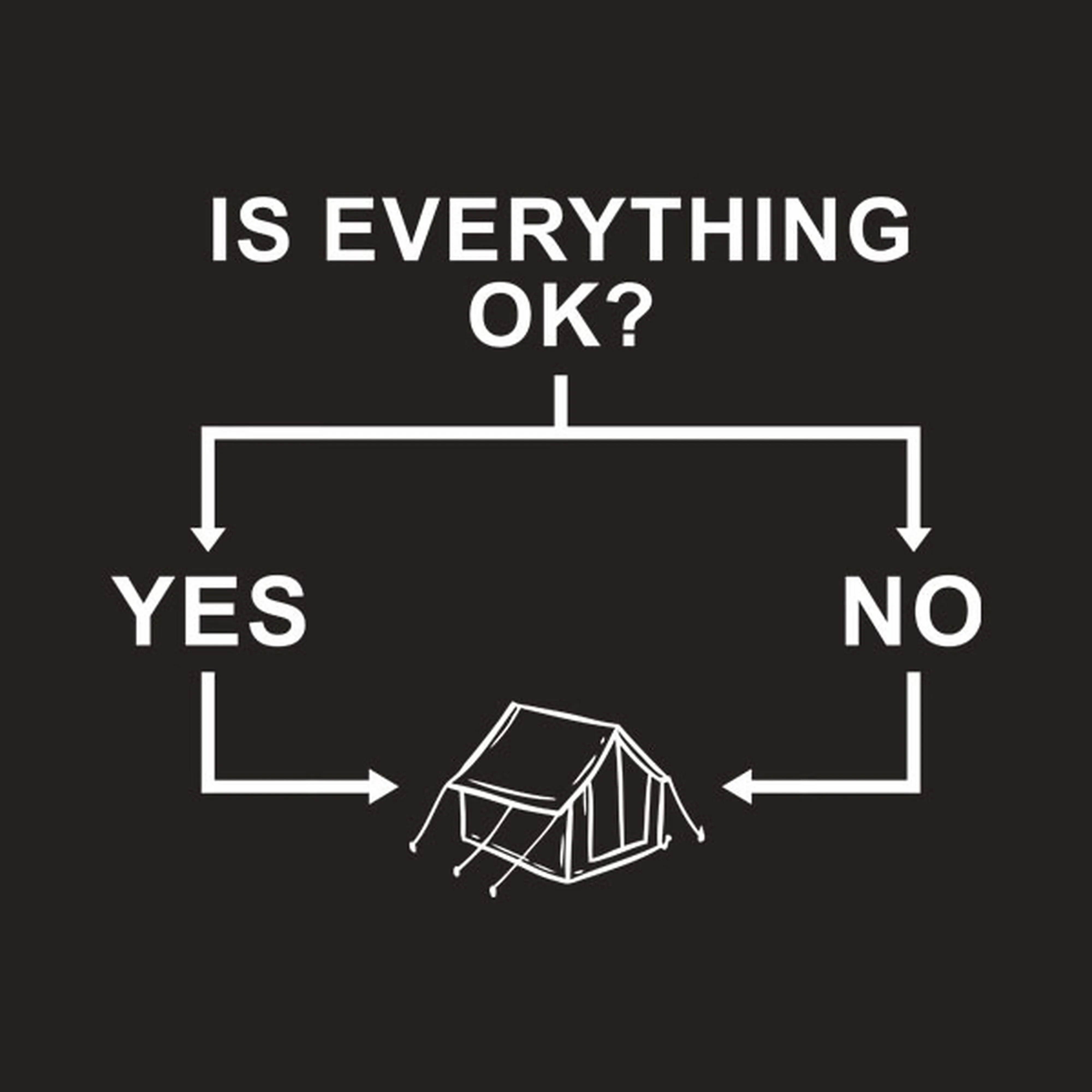 Flowchart (Camping) - T-shirt