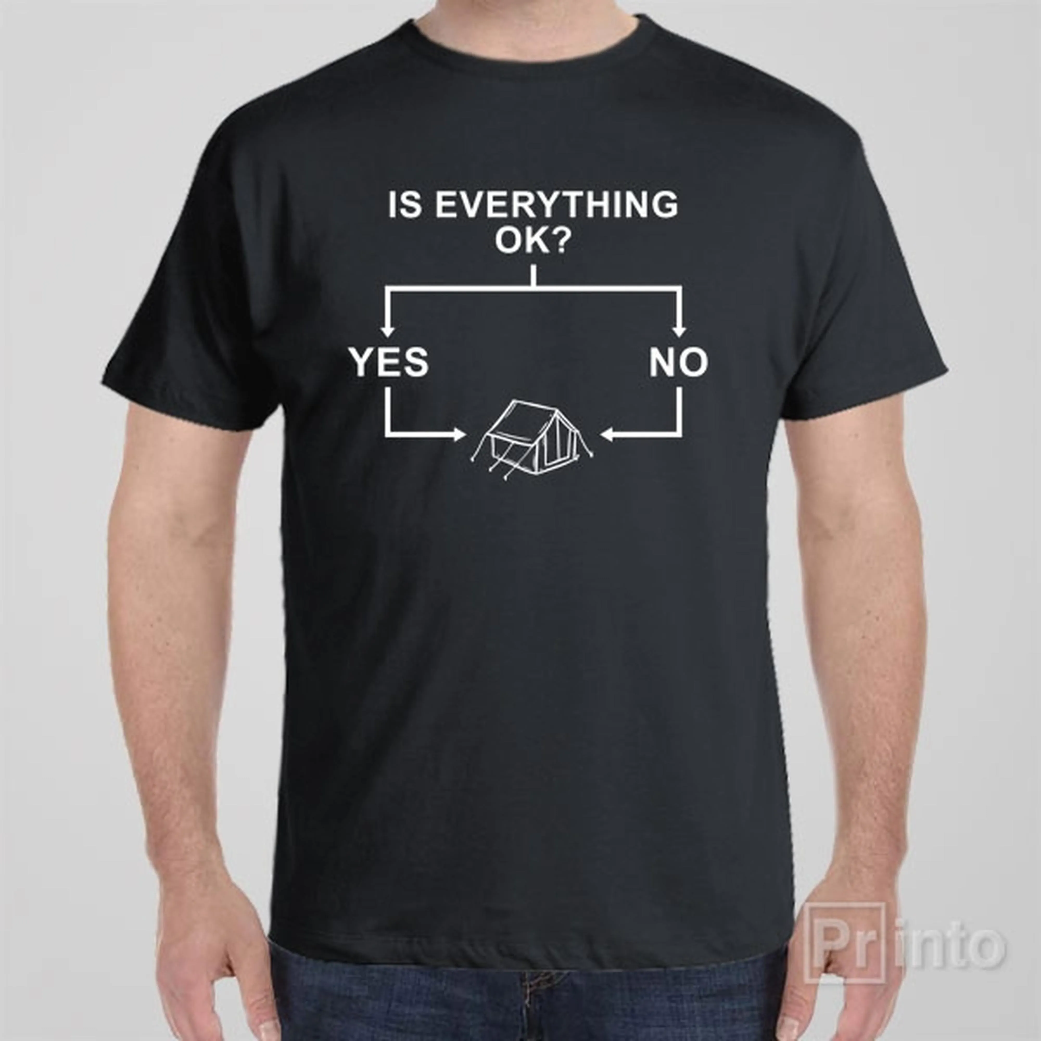 Flowchart (Camping) - T-shirt