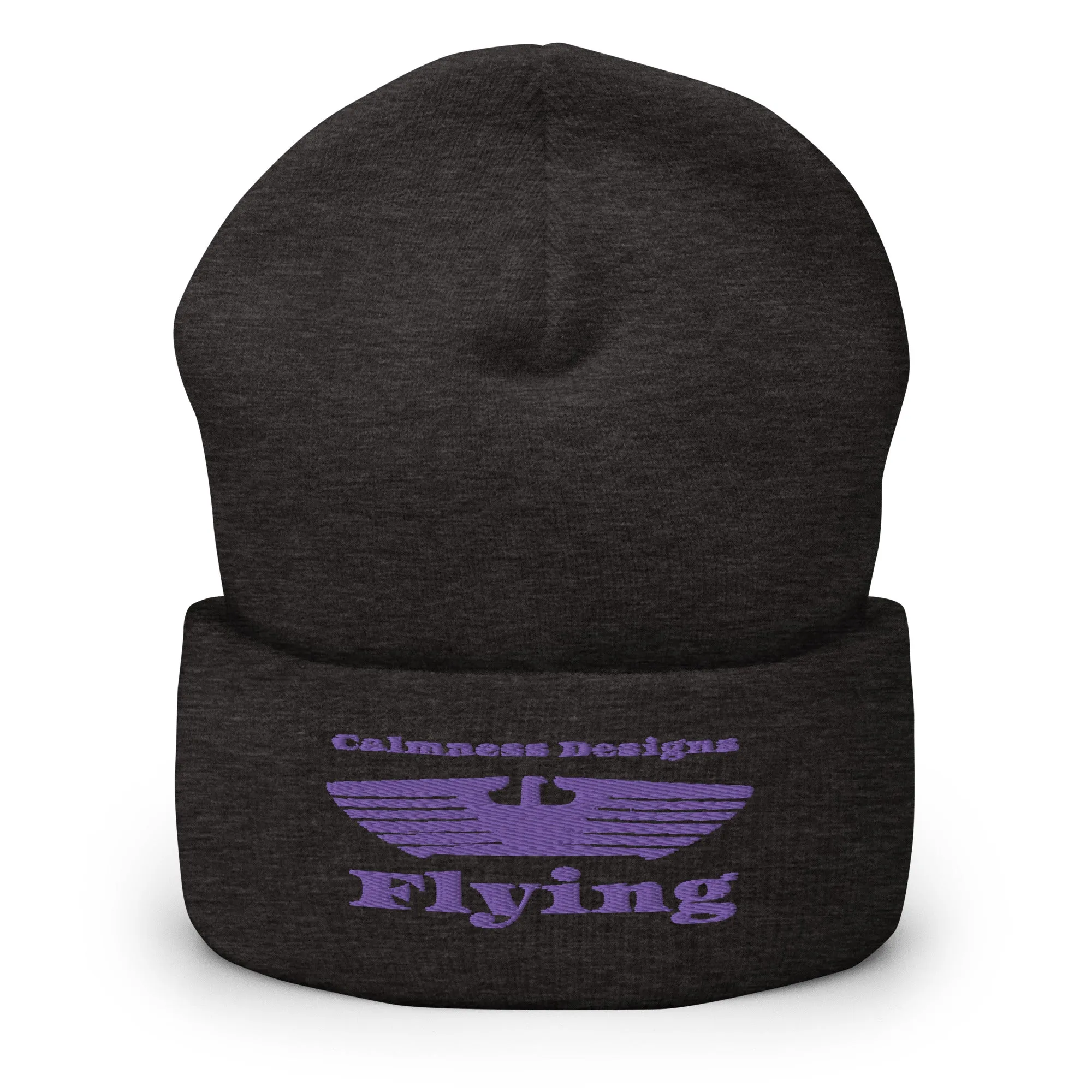 Flying Eagle,  CALMNESS DESIGNS,  Creative Designer's,  Cuffed Beanie