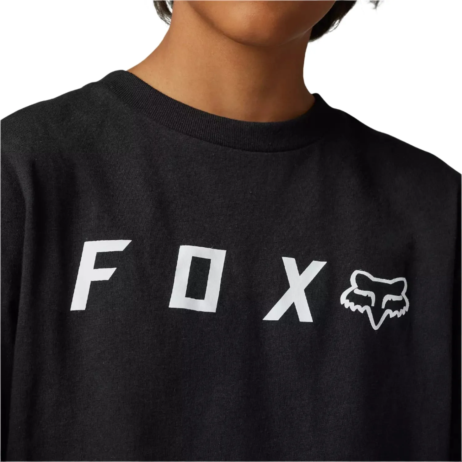 Fox YOUTH ABSOLUTE SS TEE - Black