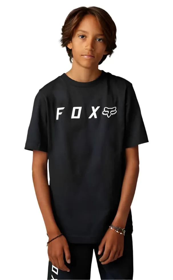 Fox YOUTH ABSOLUTE SS TEE - Black