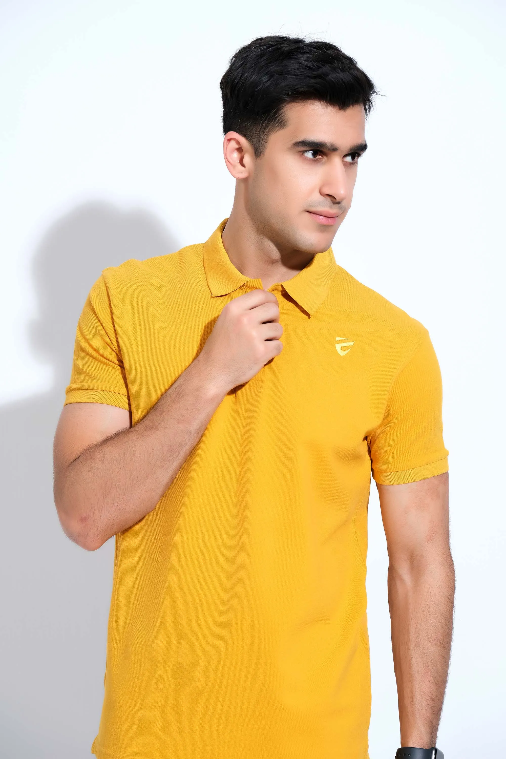 Fresh Lemon Half Sleeve Polos