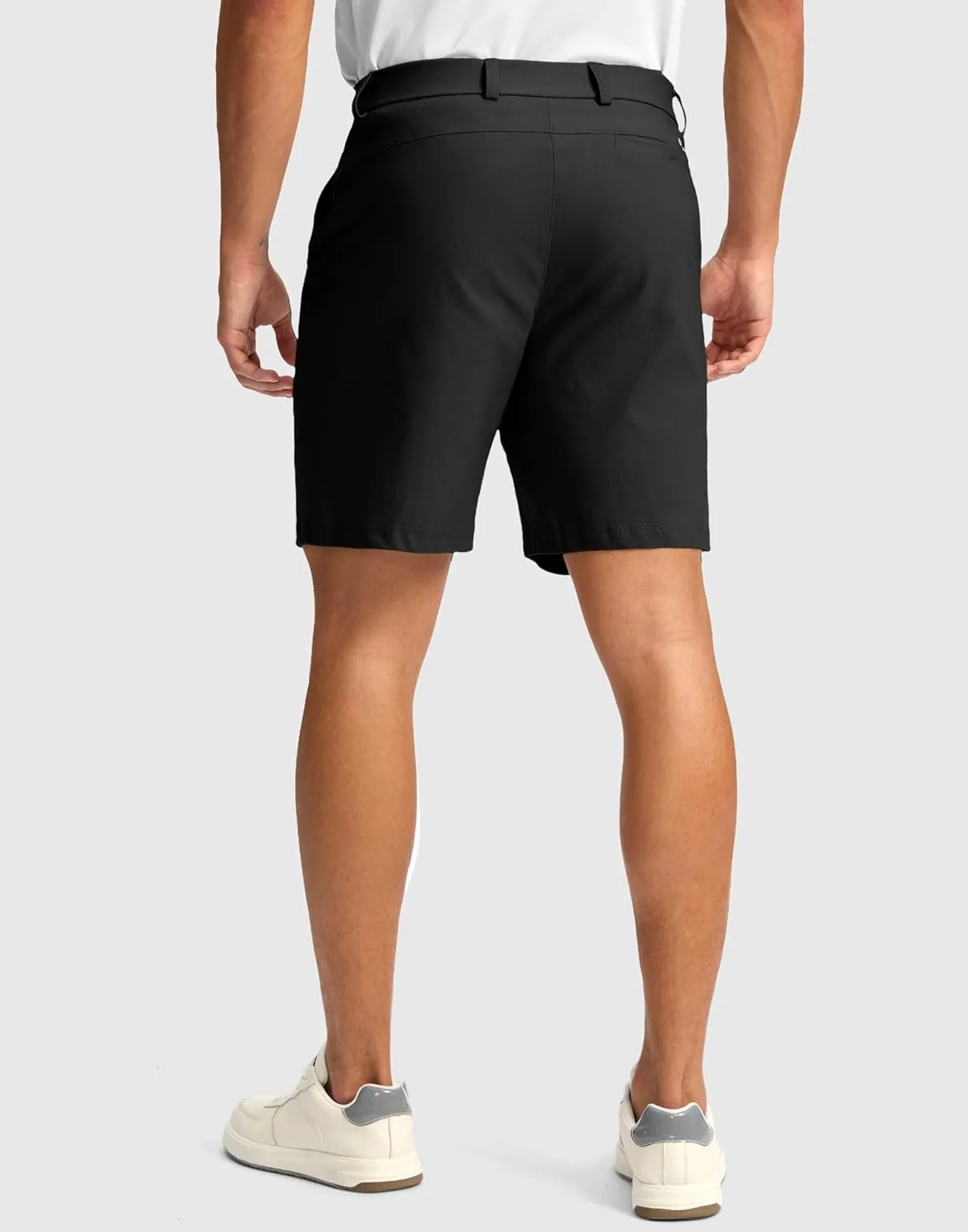G Gradual Men's Golf Dress Shorts 7"/ 9" Stretch Casual Work Flat Front Shorts for Men with 3 Pockets Quick Dry