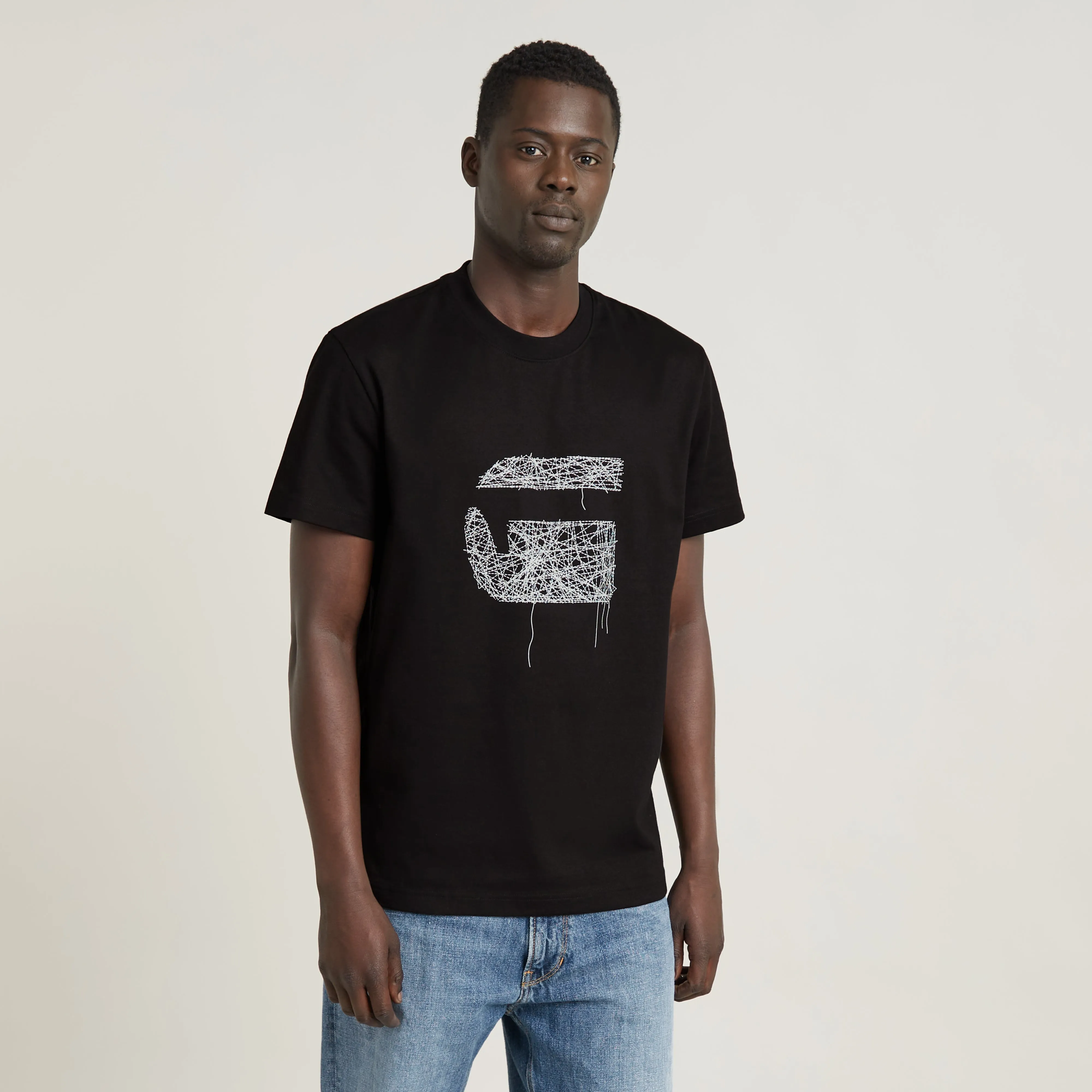 G-Star Raw - Stitch Burger Tee (Black)