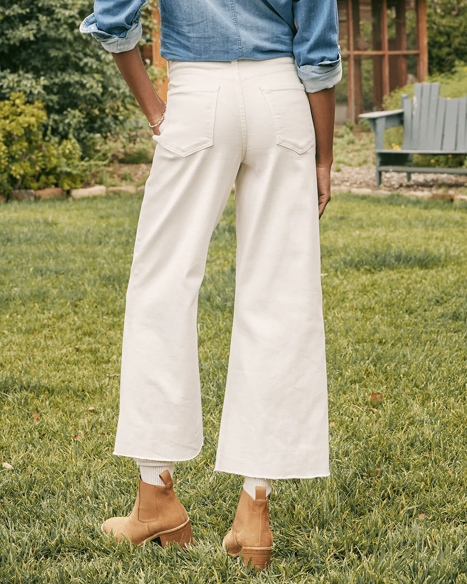 Galway Gaucho in Natural Denim