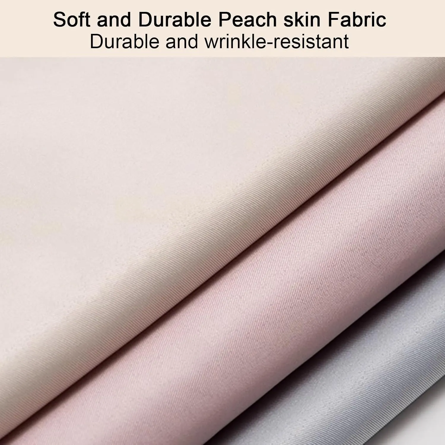 Garment Bags, Clothes Cover for Hanging Clothes in Wardrobes with Compression Zippers, Suitable for Jackets, Sweaters, Down Jackets(Beige,58x90x15cm x35x6in)