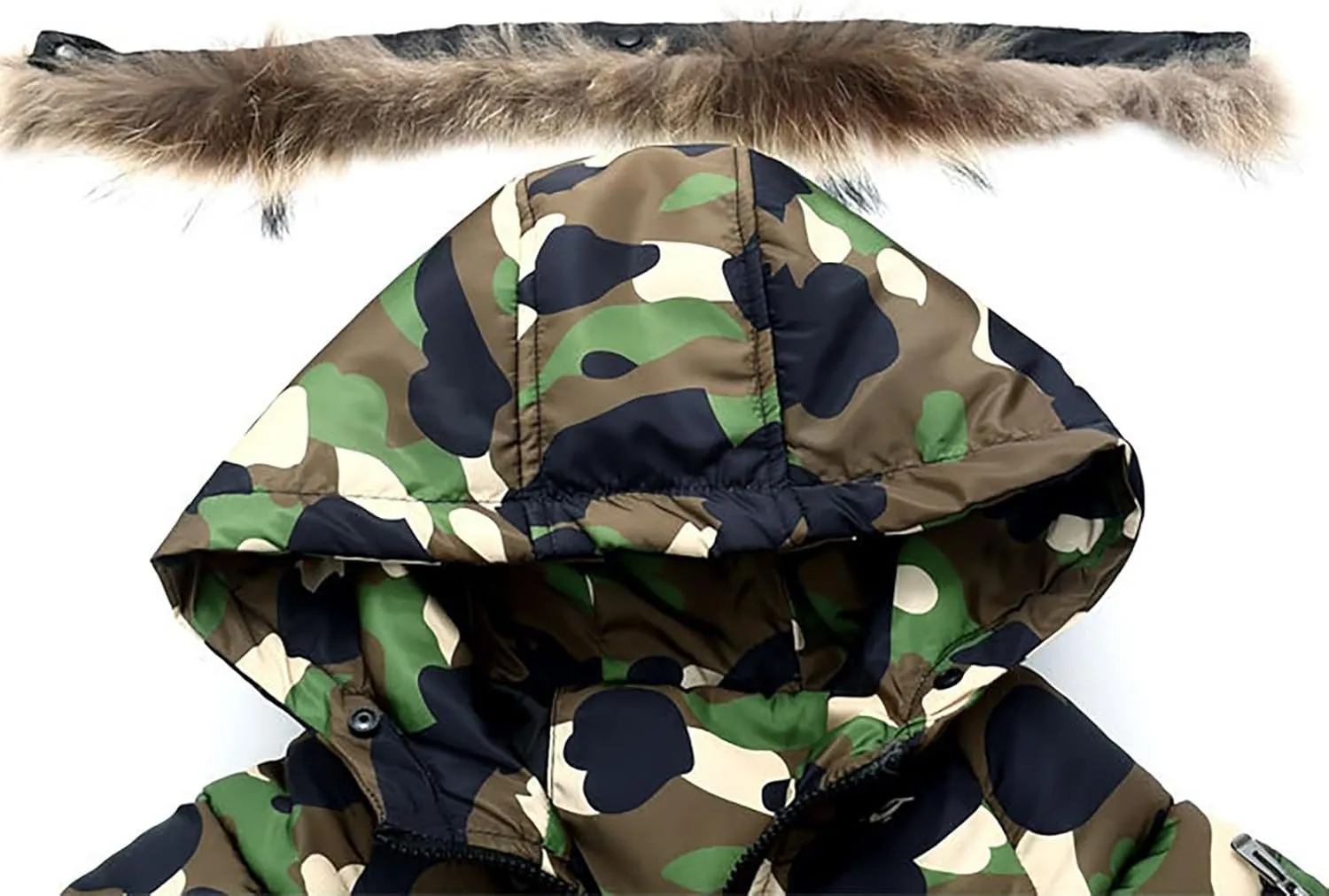 Girls Boys Down Cotton Coats Padded Jacket Thick Winter Cotton Puffer Coat Jacket Boys Girls Coat Snow Suit Clothes