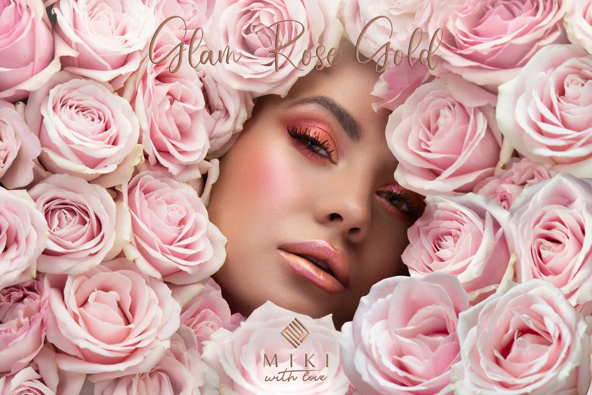 GLAM ROSE GOLD EYESHADOW PALETTE