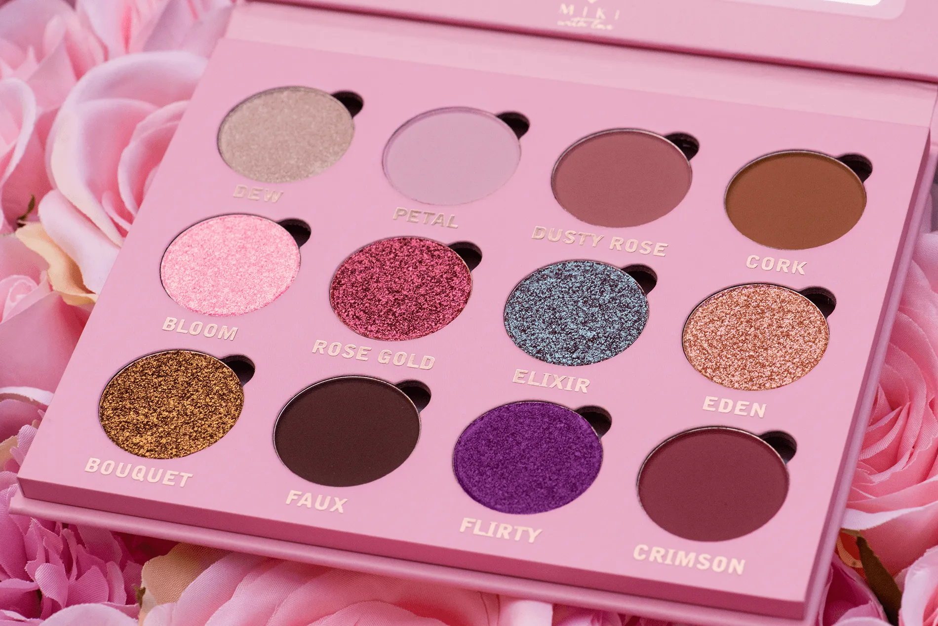 GLAM ROSE GOLD EYESHADOW PALETTE