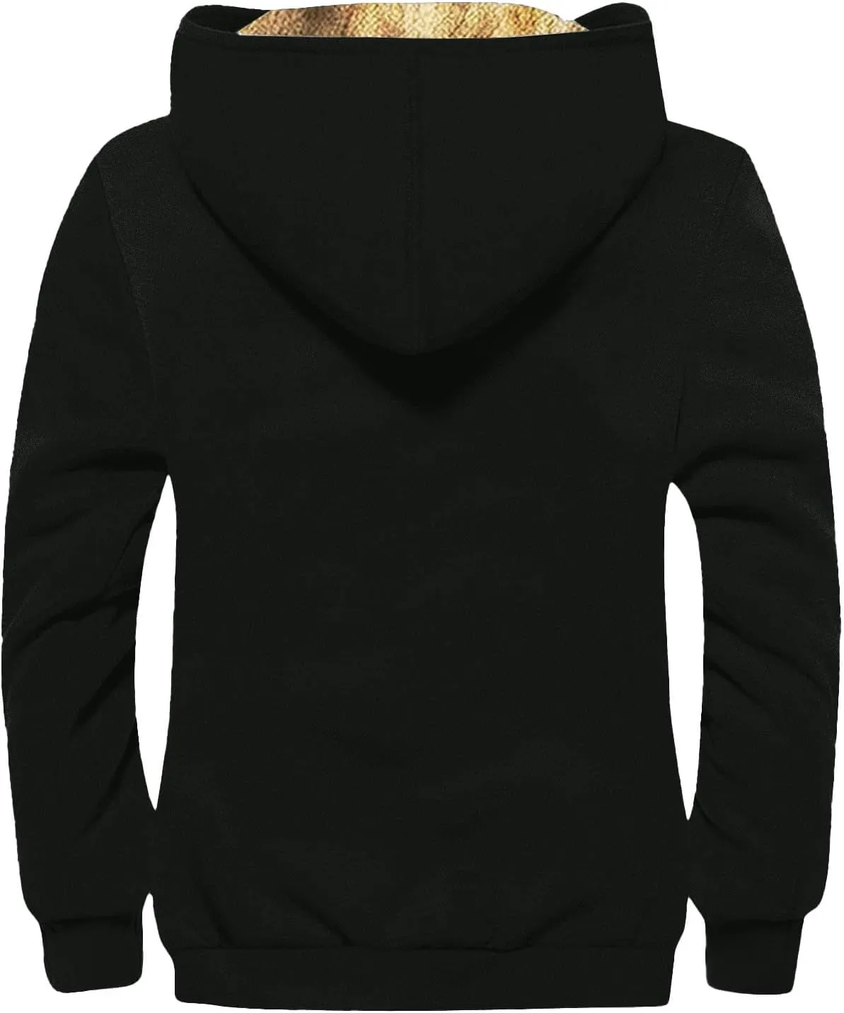 GOFULY Mens Jackets Winter Sherpa With Hood Heavyweight Coats Fuzzy Fleece Full Zip Graphic Hoodies Fall Clothes Trendy