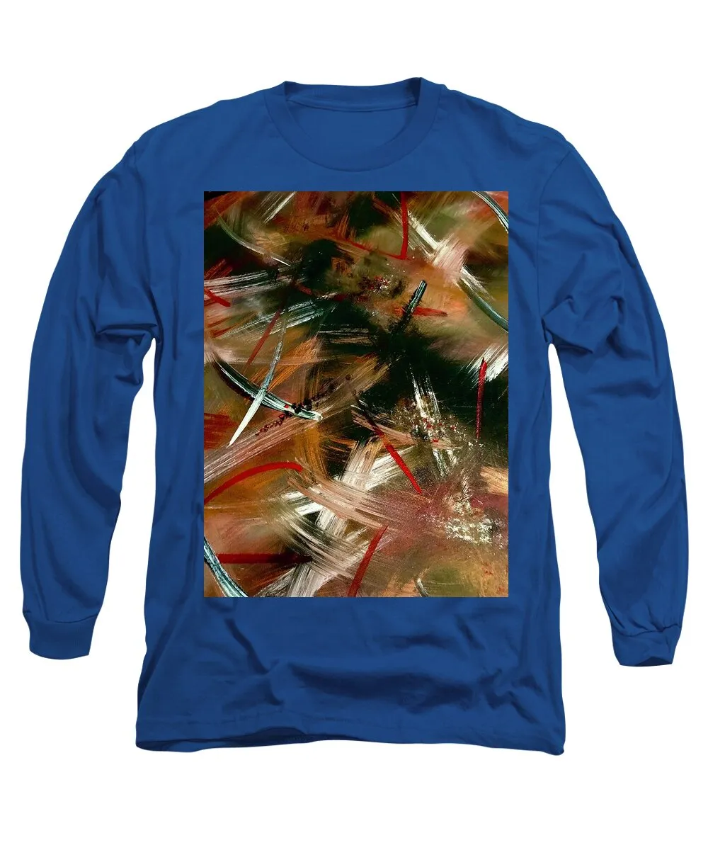 Gold Feather 1 - Long Sleeve T-Shirt
