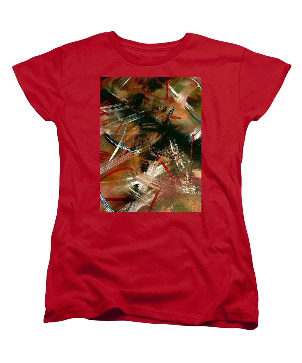 Gold Feather 1 - Women's T-Shirt (Standard Fit)