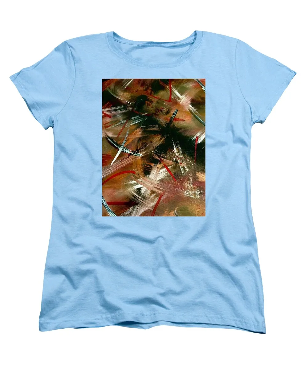 Gold Feather 1 - Women's T-Shirt (Standard Fit)