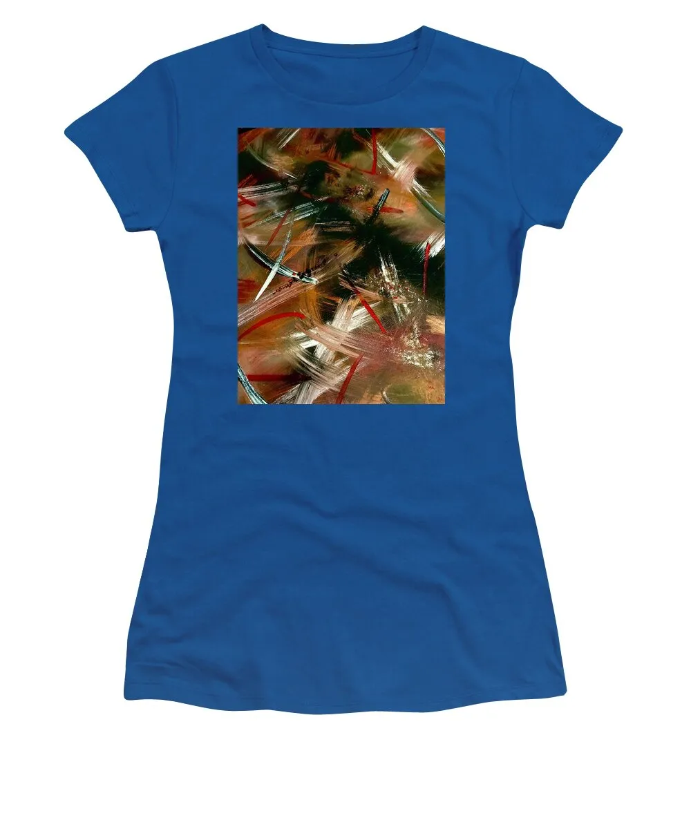 Gold Feather 1 - Women's T-Shirt