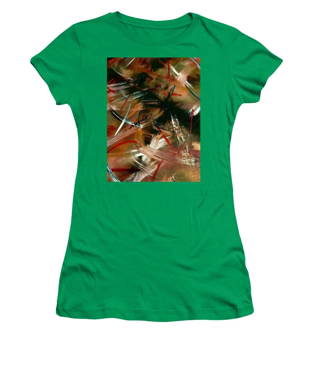 Gold Feather 1 - Women's T-Shirt