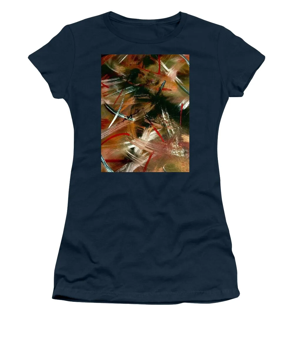 Gold Feather 1 - Women's T-Shirt