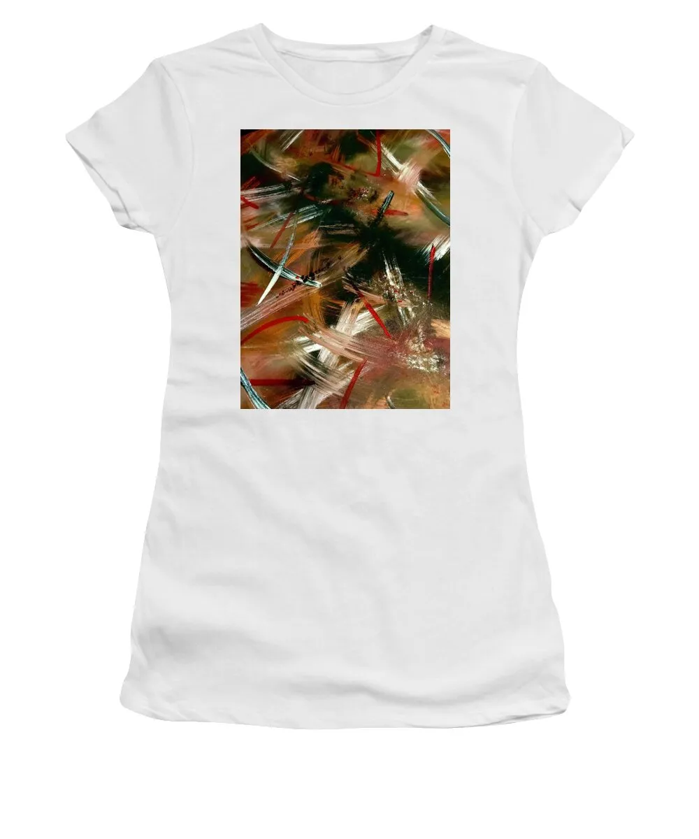 Gold Feather 1 - Women's T-Shirt