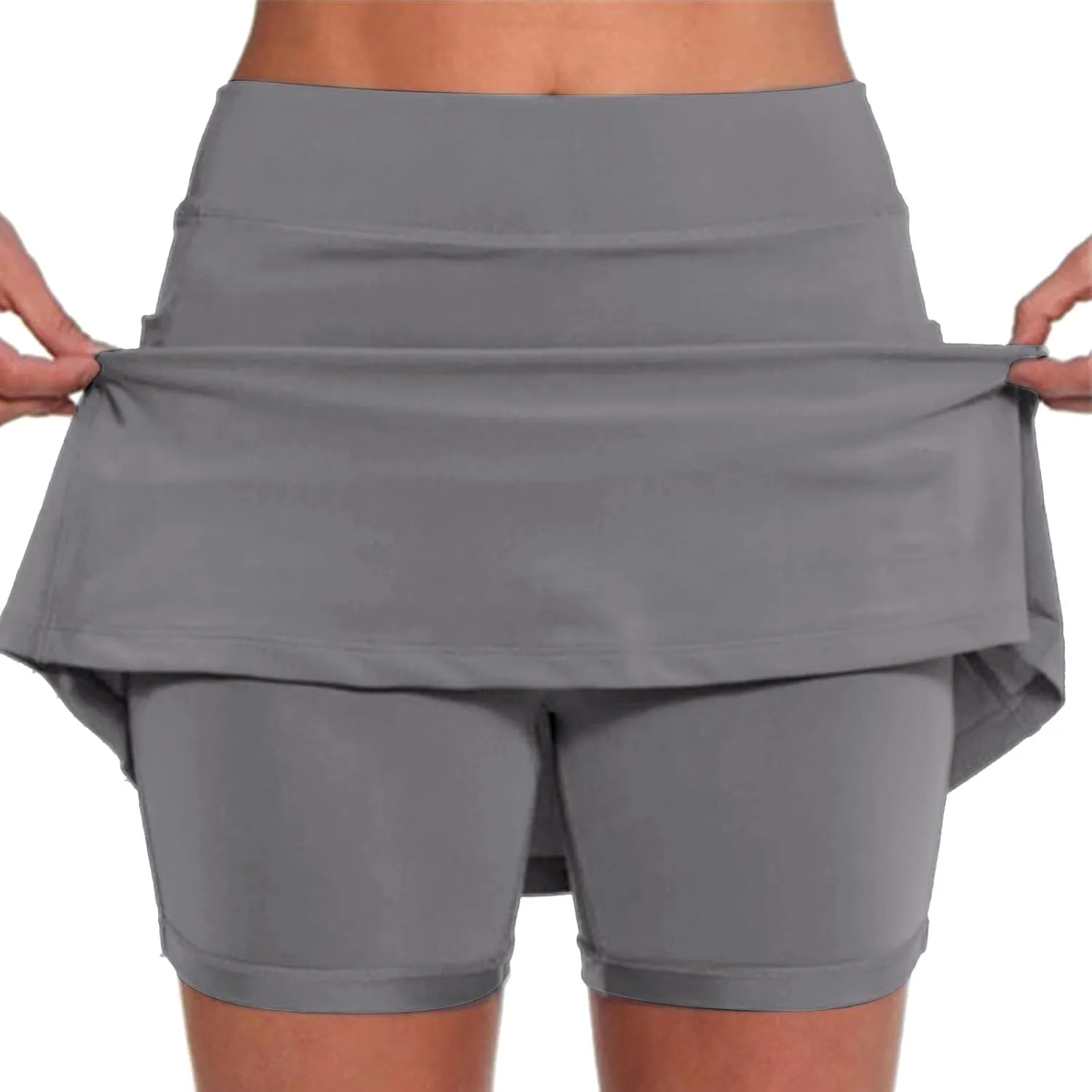 Golf Skirts for Women 18 inch Length Shorts for Women high Waisted Womens Athletic Shorts 5 inch Inseam with Pockets