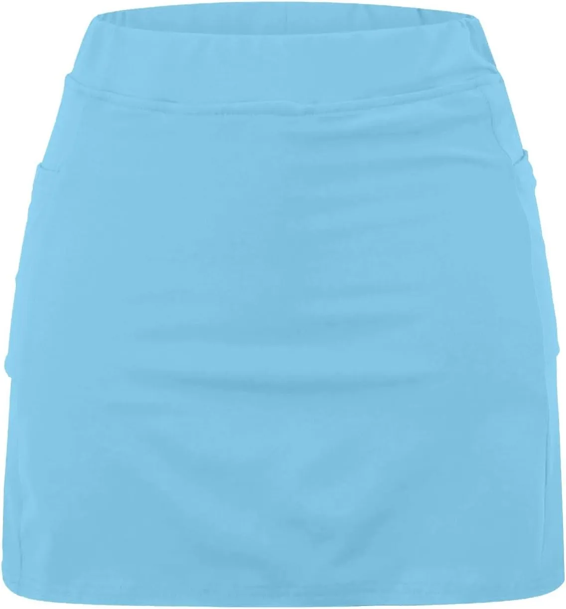 Golf Skirts for Women with Shorts Long Womens Running Shorts 5 inch Inseam no Liner Black Skirt for Women Cotton