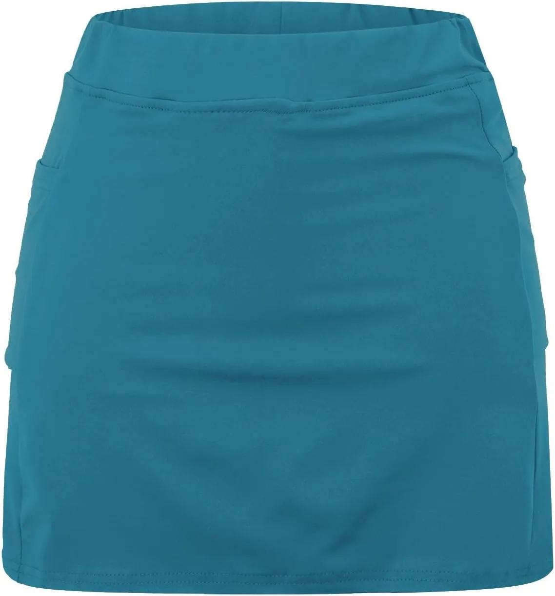Golf Skirts for Women with Shorts Long Womens Running Shorts 5 inch Inseam no Liner Black Skirt for Women Cotton