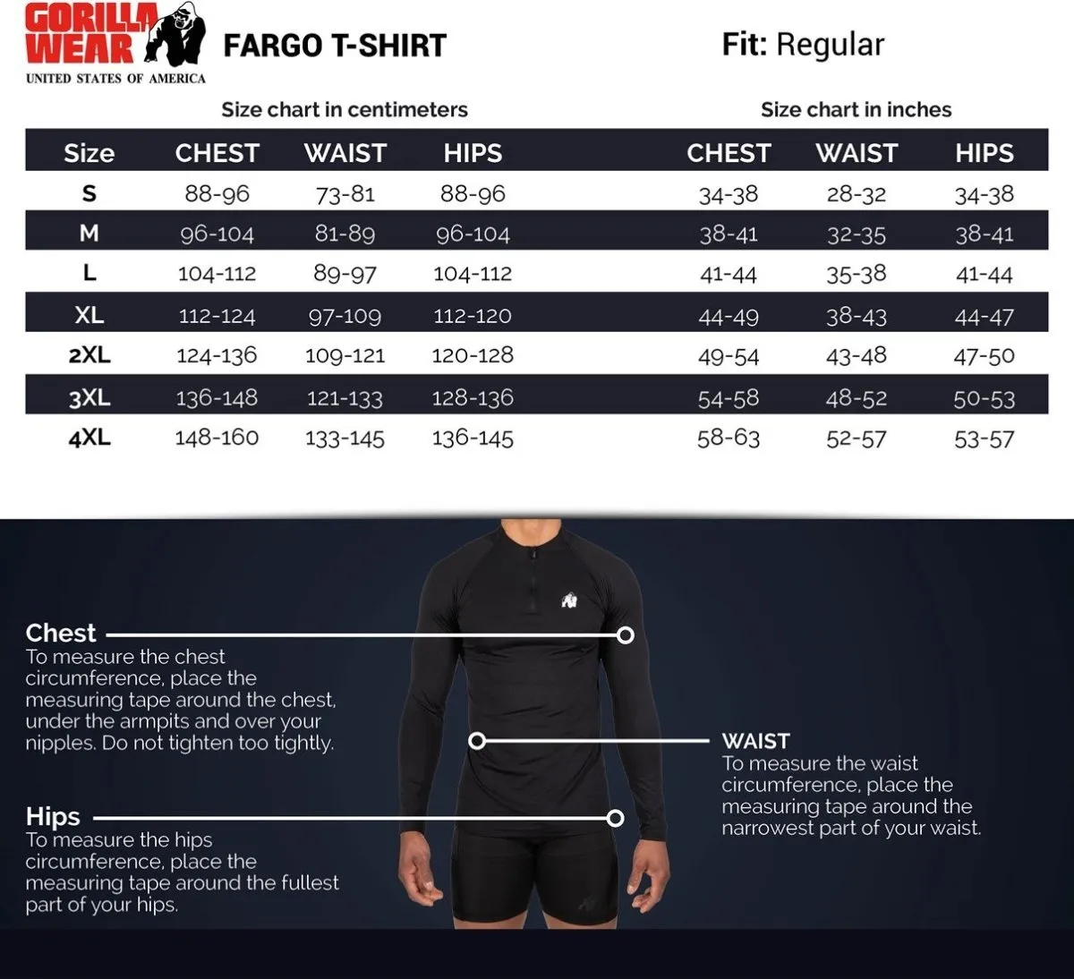 Gorilla Wear Fargo T-Shirt - Grey