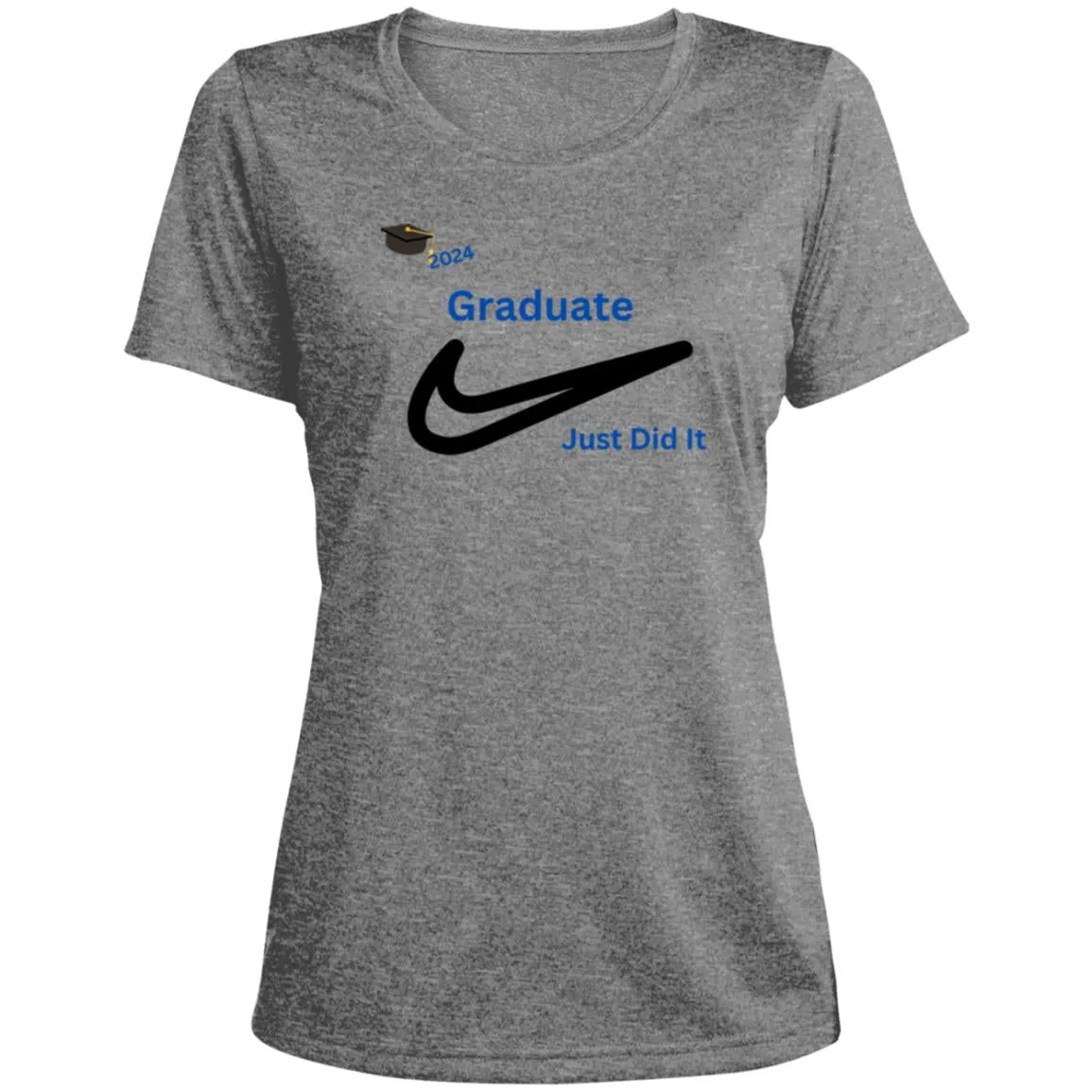 Graduation 2024 -- Ladies' Scoop Neck Performance Tee