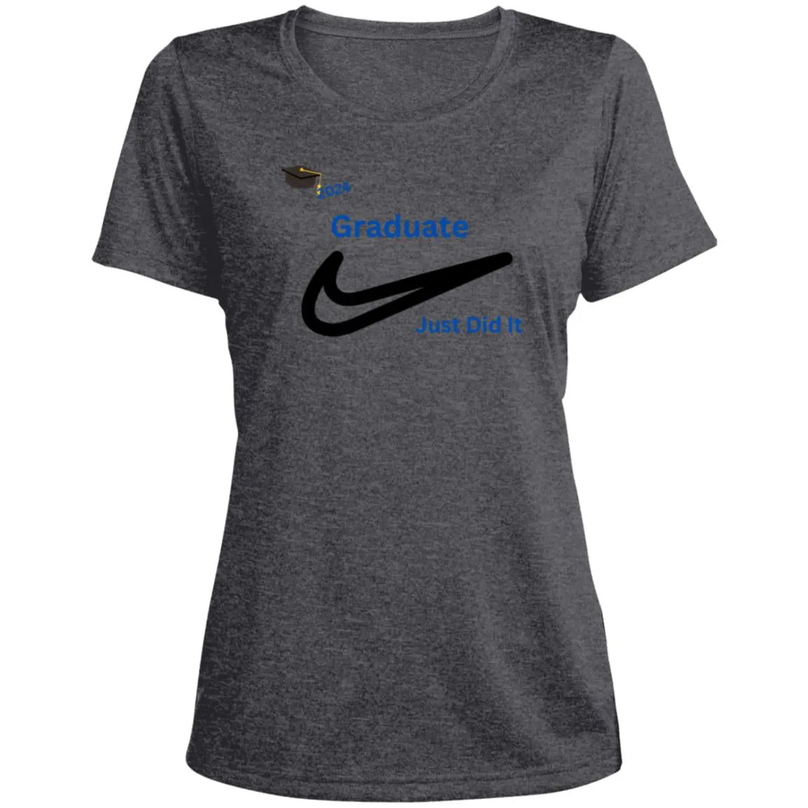 Graduation 2024 -- Ladies' Scoop Neck Performance Tee