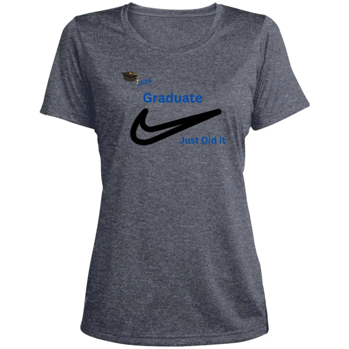 Graduation 2024 -- Ladies' Scoop Neck Performance Tee