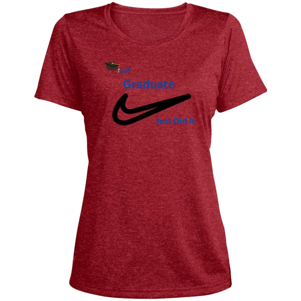 Graduation 2024 -- Ladies' Scoop Neck Performance Tee