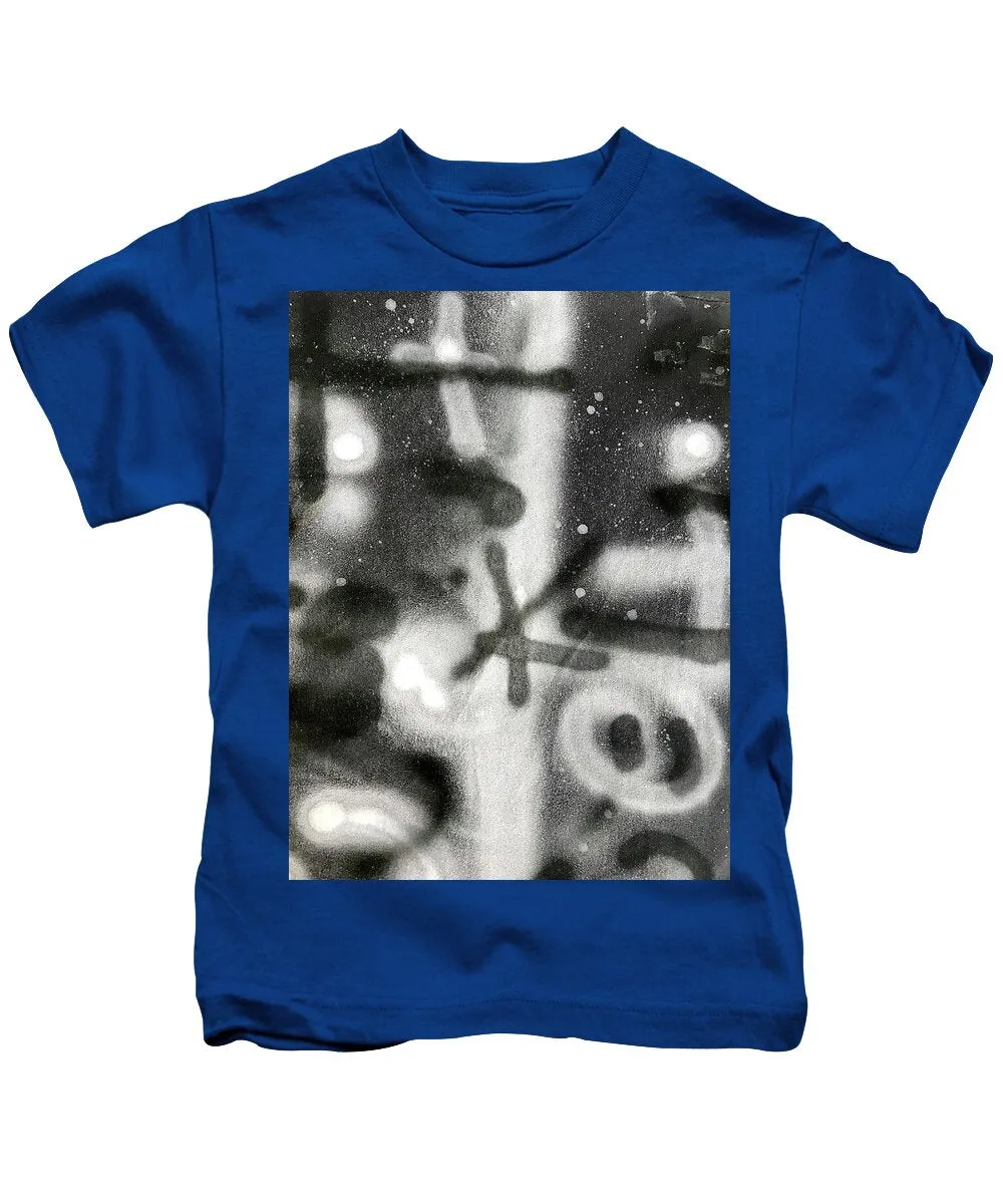 Graffiti BW - Kids T-Shirt