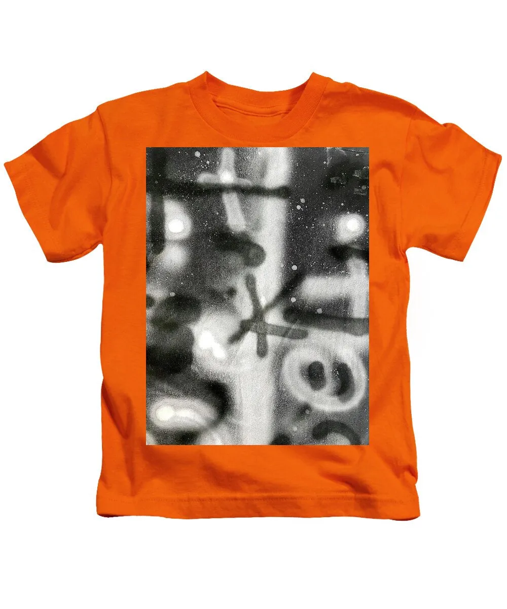 Graffiti BW - Kids T-Shirt