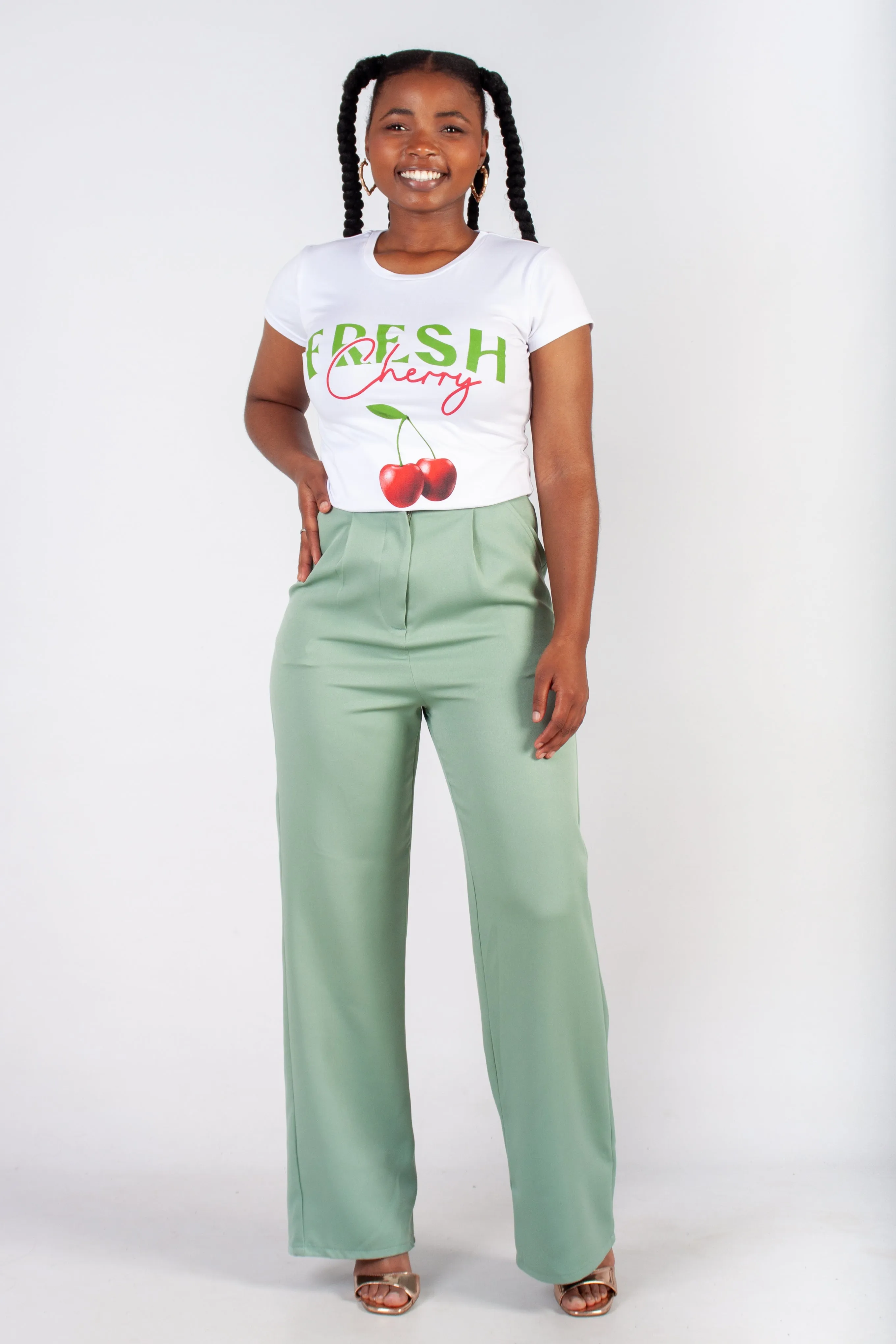 Graphic "Fresh Cherry" T-Shirt