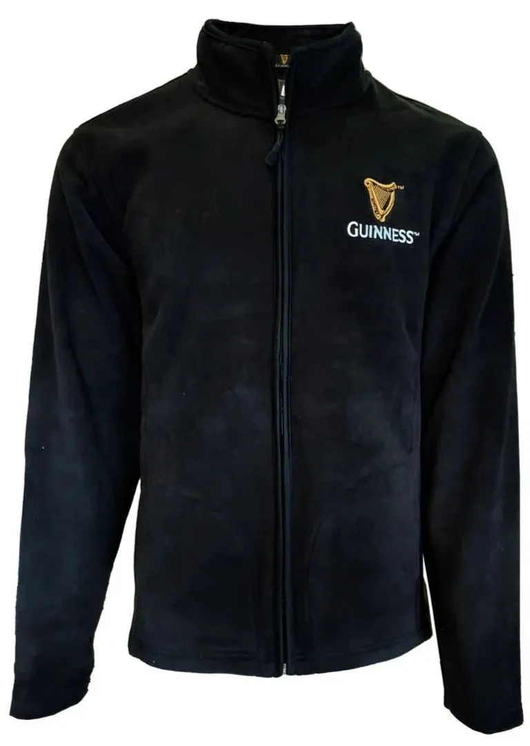 Guinness Men's Harp Full Zip Fleece