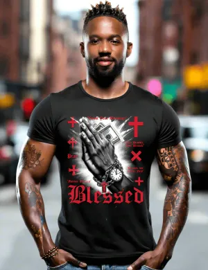Hands Pray Forever Blessed Art Exclusive T-Shirts | GM TM