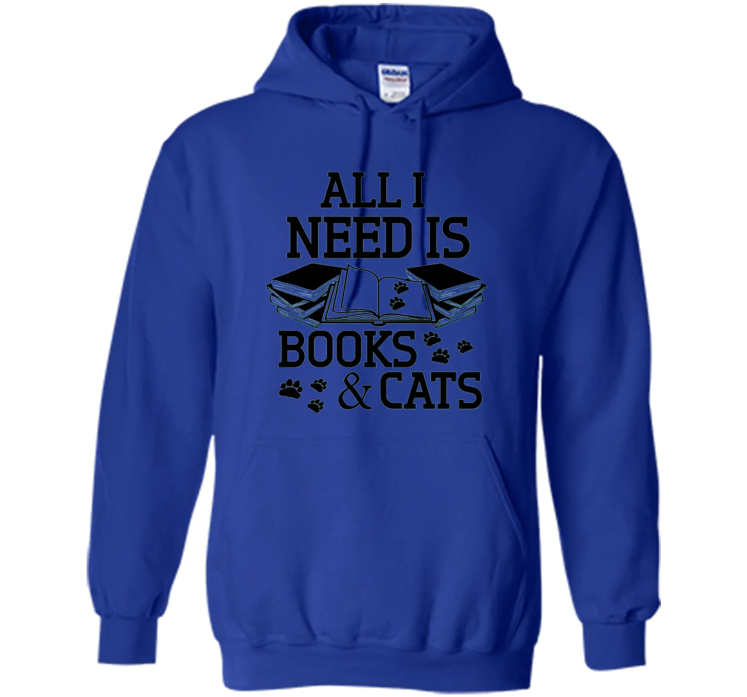 I Need Is Books And Cat T-Shirt, Funny Cat Day Gift For Nerd